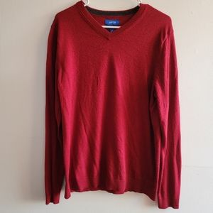 Apt 9 | Red | Medium | Sweater | Mens | Long Sleeve |